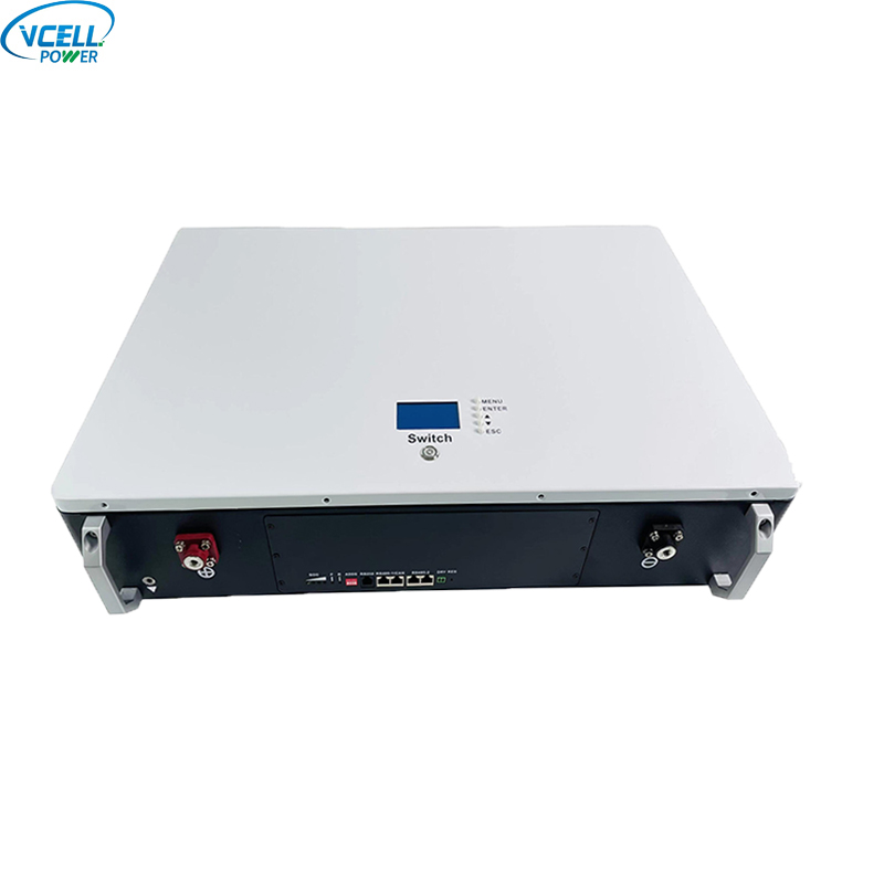 tipo batería LiFePO4 de la pared del poder de 48V 51.2V 100.0Ah